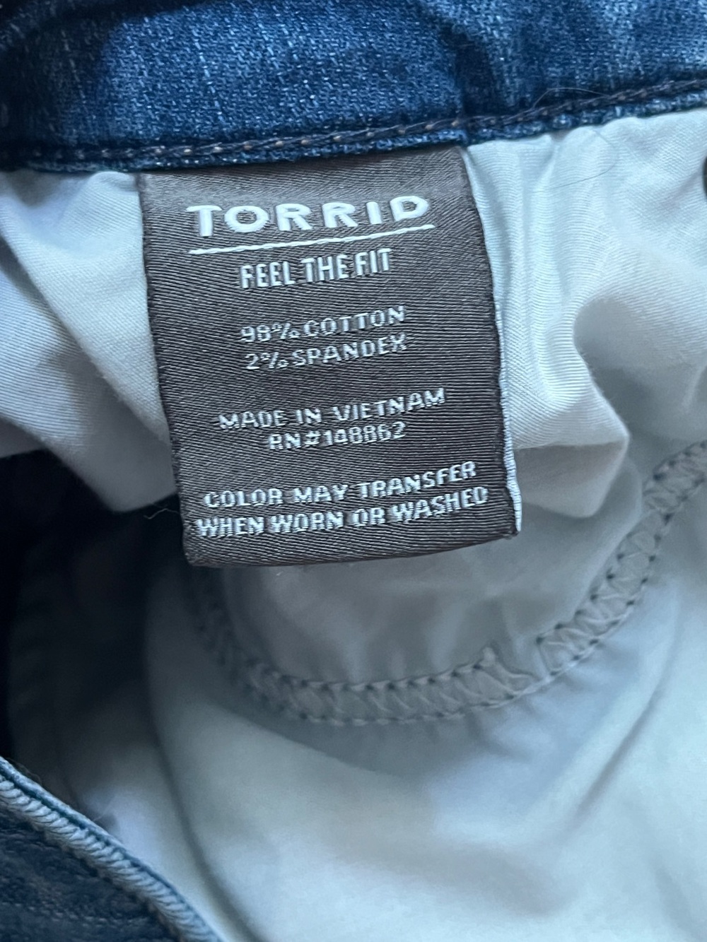 Torrid Shorts Womens Blue Denim Distressed